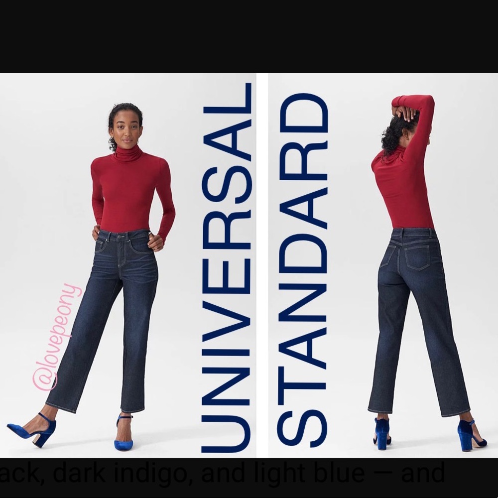 NWT UNIVERSAL STANDARD Bae Boyfriend Straight Leg